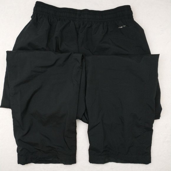 Nike | Pants | Nike Vintage Fit Dry Black Windbreaker Track Pants | Poshmark